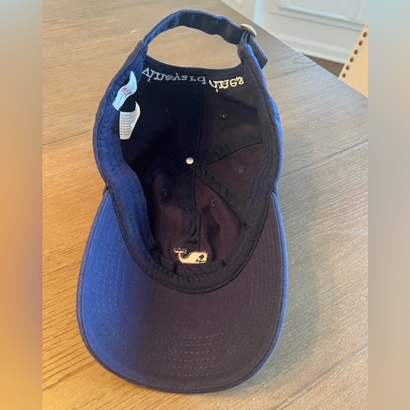 Navy kids Vineyard Vines for Target logo adjustable baseball cap - Picture 3 of 3